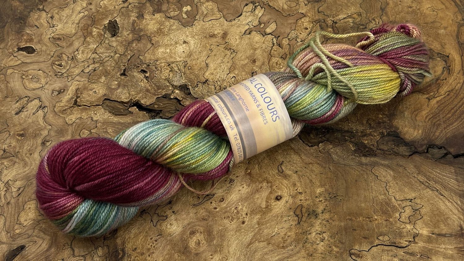 50% Superwash Merino Wool 50% Silk DK