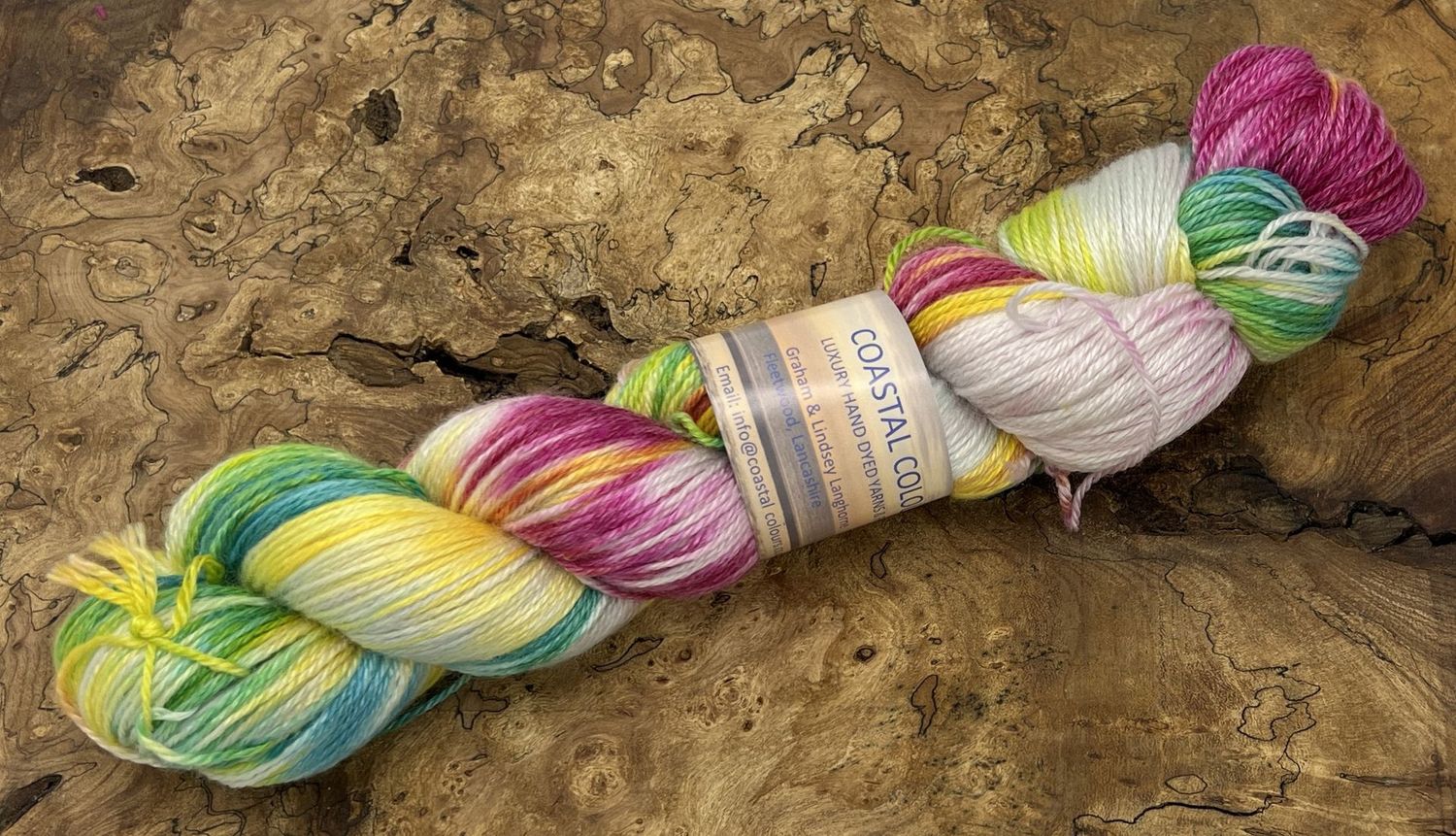 50% Superwash Merino Wool 50% Tencel 4ply