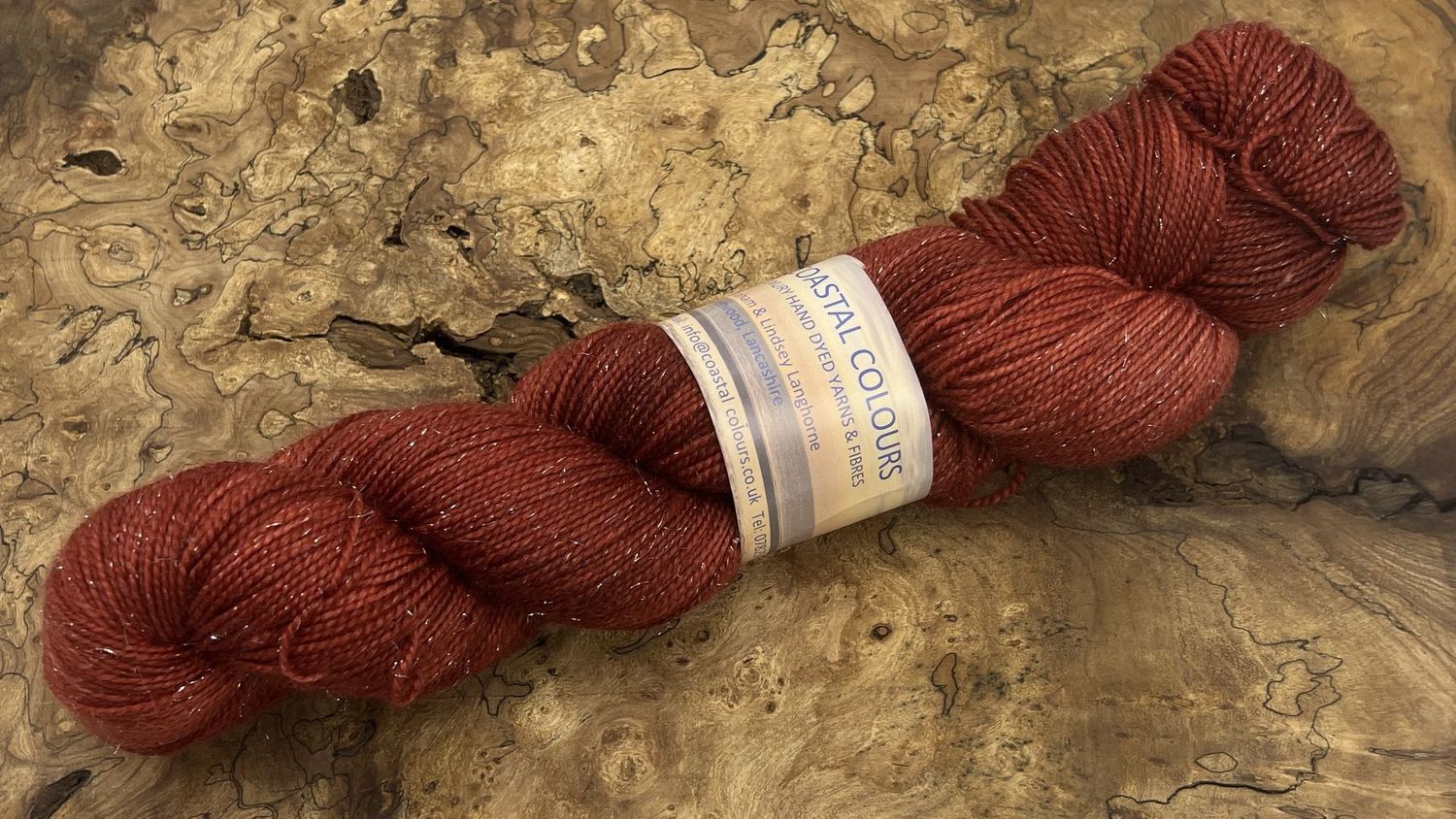 4ply Superwash Merino with Nylon and Silver Stellina Sparkle