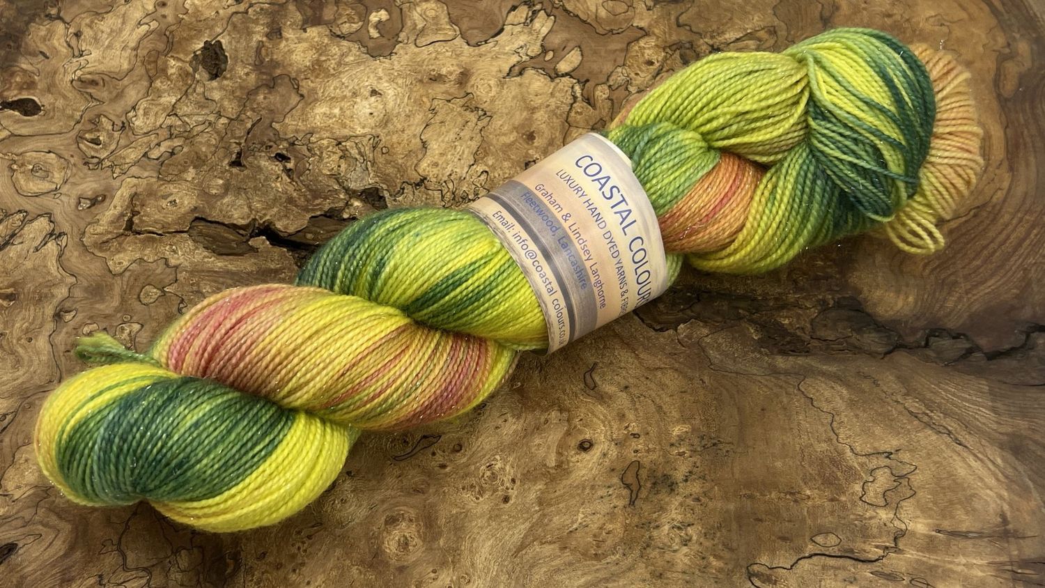 4ply Superwash Merino with Nylon and Silver Stellina Sparkle