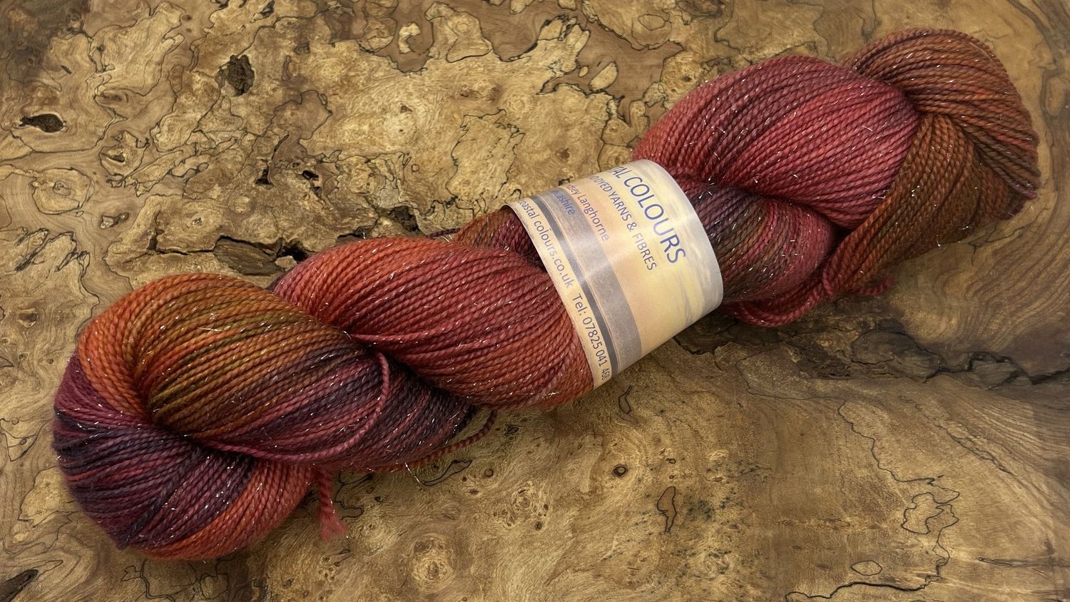 4ply Superwash Merino with Nylon and Silver Stellina Sparkle
