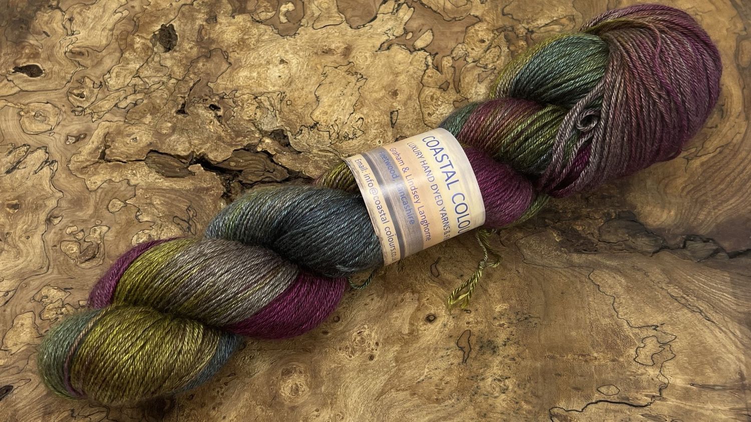 4ply Mulberry Silk and Yak Down