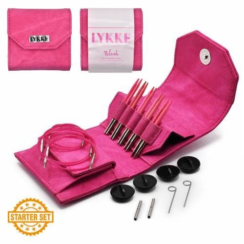Lykke Circular Interchangeable Starter Set 3.5 Lykke Circular Interchangeable Starter Set 3.5" Blush