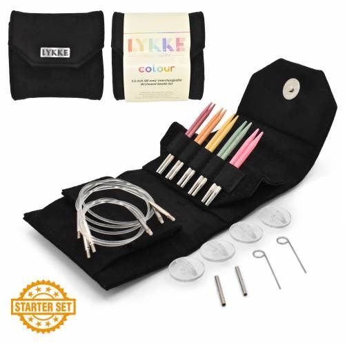 Lykke Circular Interchangeable Starter Set 3.5 Lykke Circular Interchangeable Starter Set 3.5" Colour Black
