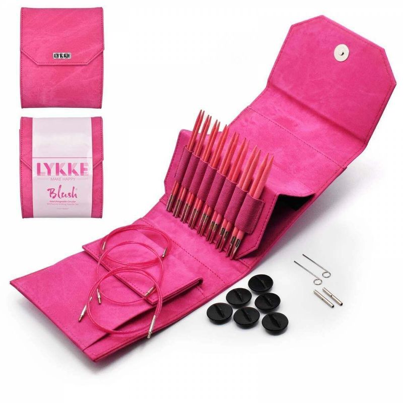 Lykke Circular Interchangeable Starter Starter Set 5 Lykke Circular Interchangeable Starter Starter Set 5" Blush
