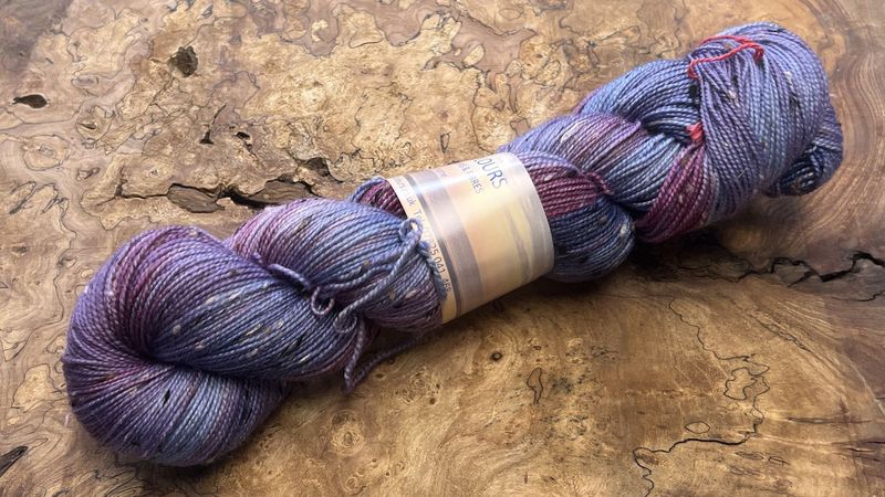 4ply Superwash Merino with Donegal NEP