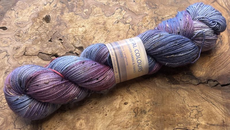 4ply Superwash Merino with Donegal NEP