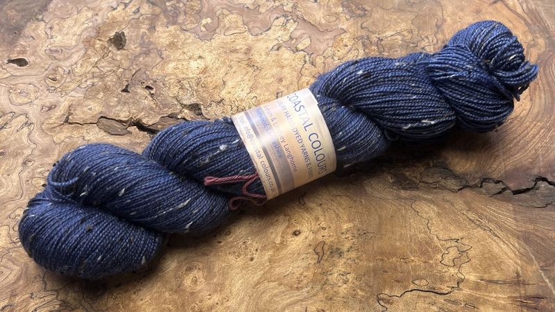 4ply Superwash Merino with Donegal NEP