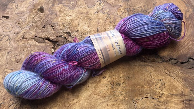 4ply Superwash Merino with Donegal NEP