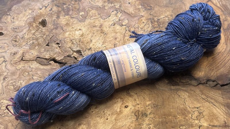 4ply Superwash Merino with Donegal NEP