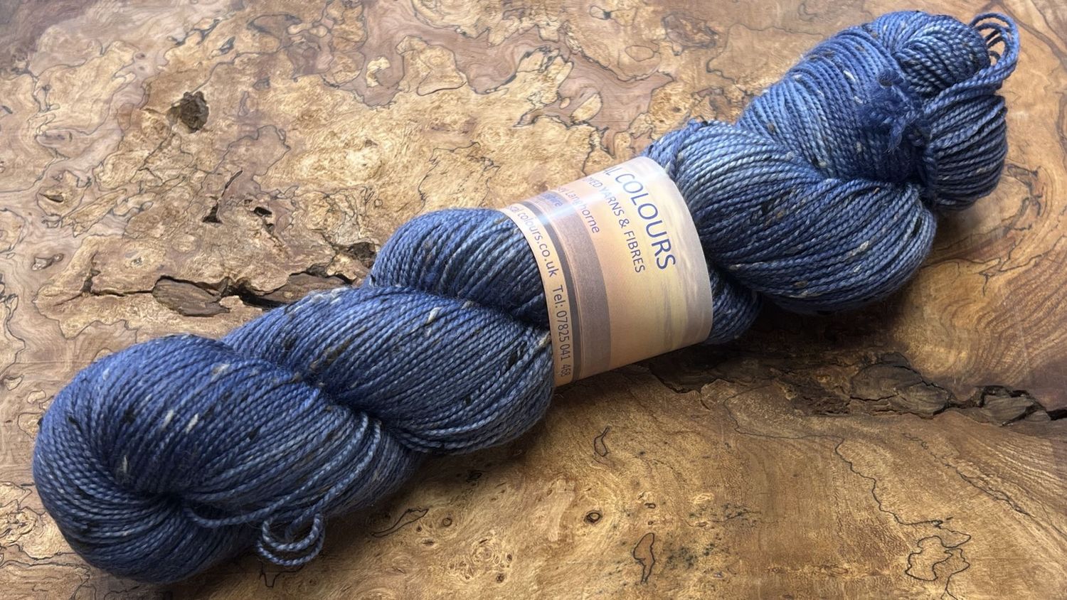 4ply Superwash Merino with Donegal NEP