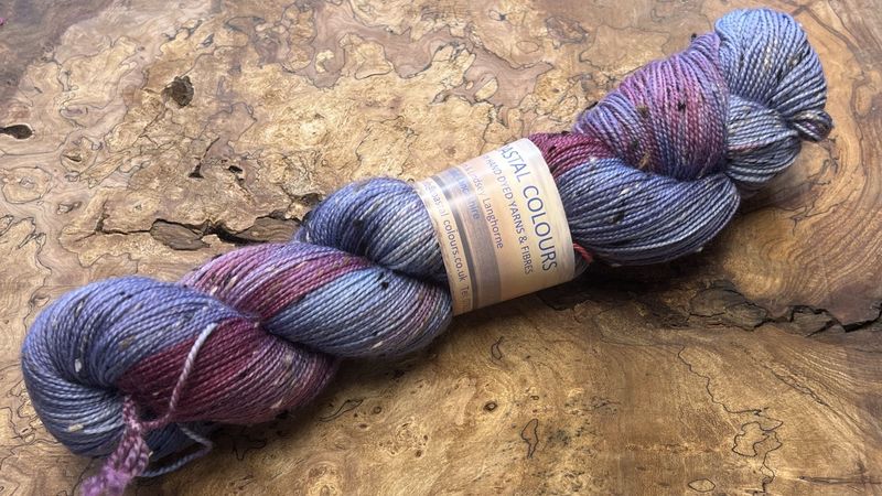 4ply Superwash Merino with Donegal NEP