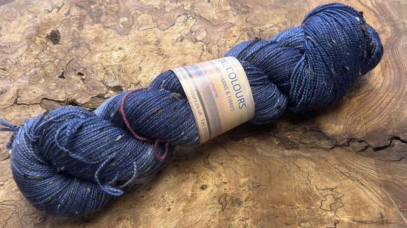 4ply Superwash Merino with Donegal NEP