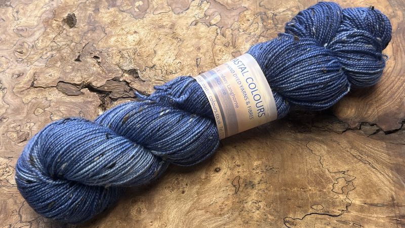 4ply Superwash Merino with Donegal NEP