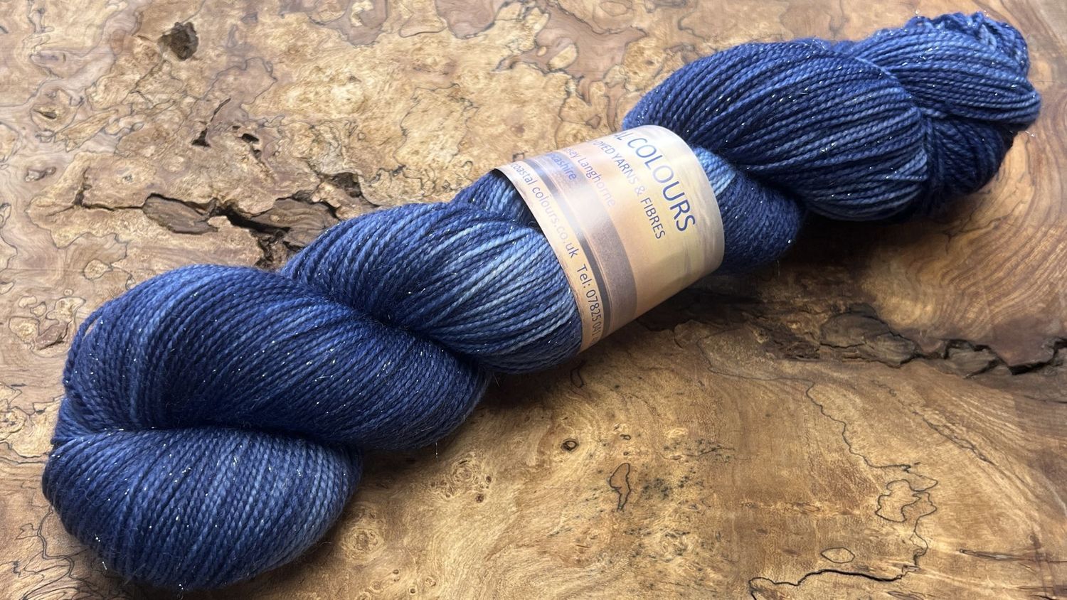 4ply Superwash Merino with Nylon and Silver Stellina Sparkle