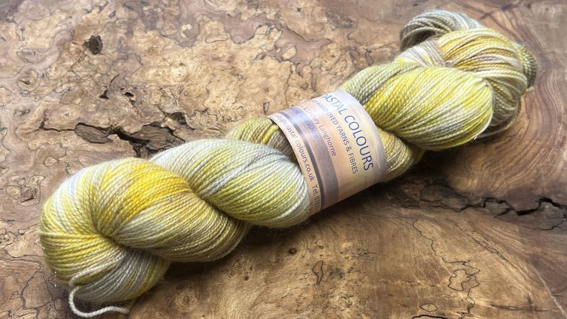 4ply Superwash Merino with Nylon and Silver Stellina Sparkle