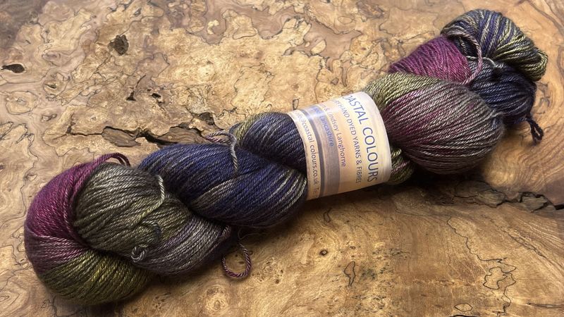 4ply Mulberry Silk and Yak Down