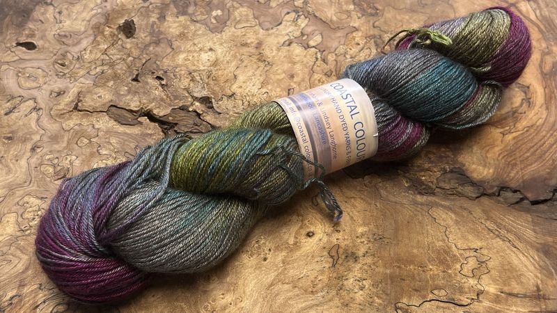 4ply Mulberry Silk and Yak Down