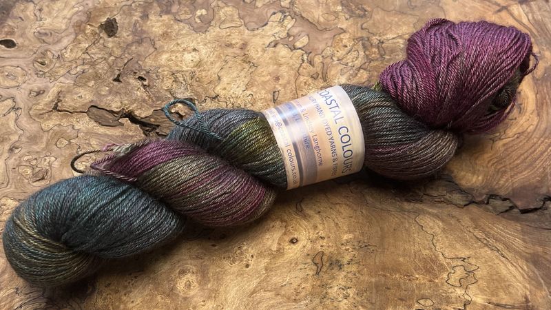 4ply Mulberry Silk and Yak Down