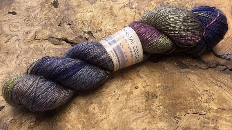 4ply Mulberry Silk and Yak Down