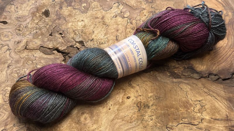 4ply Mulberry Silk and Yak Down