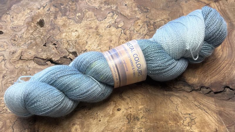800M 75% X Fine Merino 20% Silk 5% Silver Stellina Sparkle