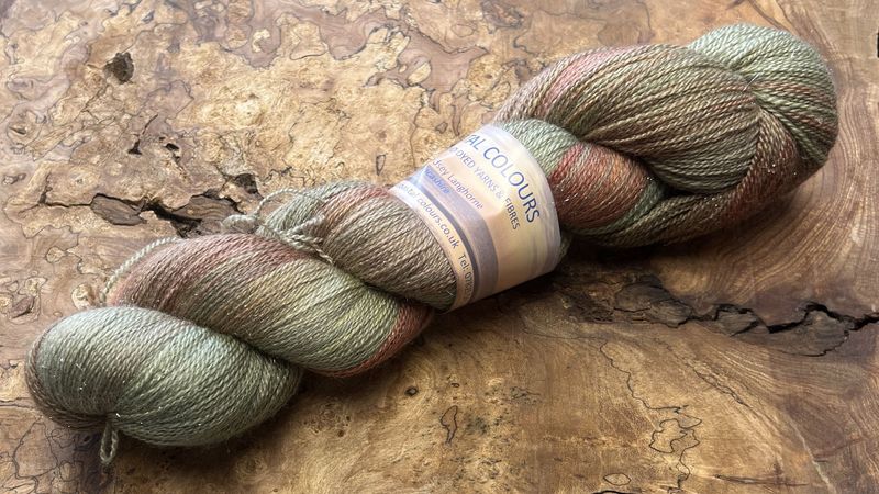 800M 75% X Fine Merino 20% Silk 5% Silver Stellina Sparkle