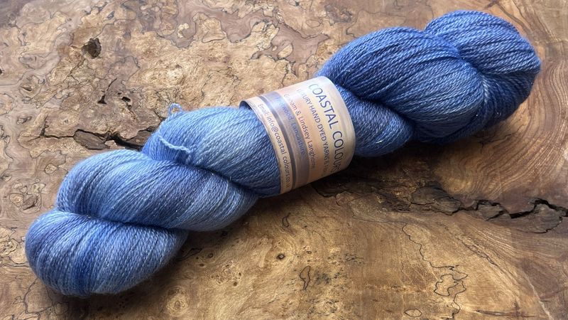 800M 75% X Fine Merino 20% Silk 5% Silver Stellina Sparkle