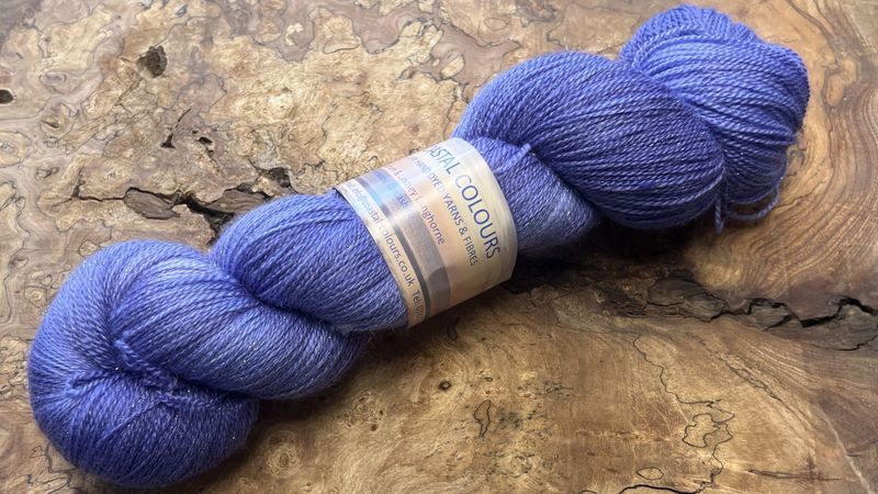 800M 75% X Fine Merino 20% Silk 5% Silver Stellina Sparkle
