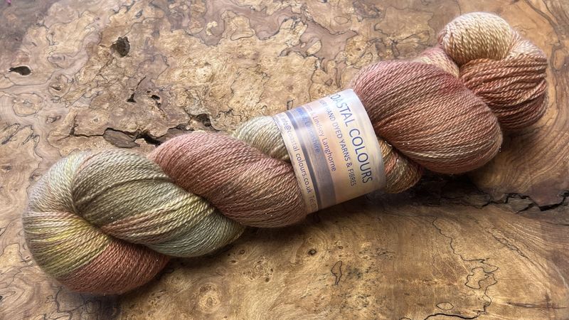 800M 75% X Fine Merino 20% Silk 5% Silver Stellina Sparkle