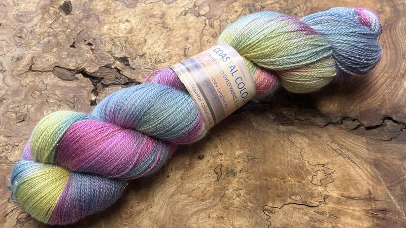 800M 75% X Fine Merino 20% Silk 5% Silver Stellina Sparkle