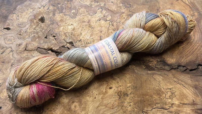 Silk camel lace