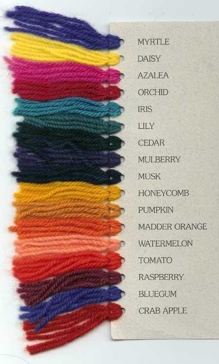 Original Range Shade Card