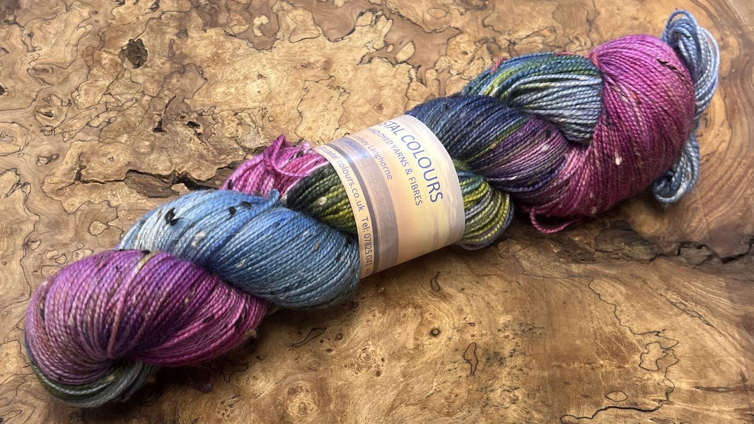 4ply Superwash Merino with Donegal NEP 4ply Superwash Merino with Donegal NEP