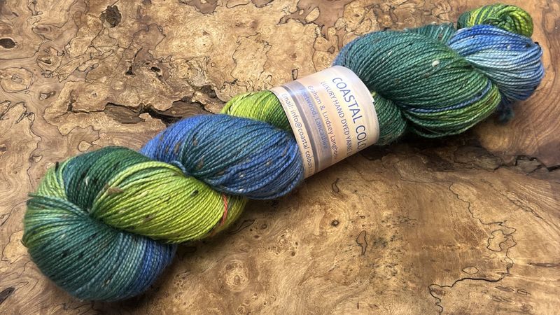 4ply Superwash Merino with Donegal NEP 4ply Superwash Merino with Donegal NEP