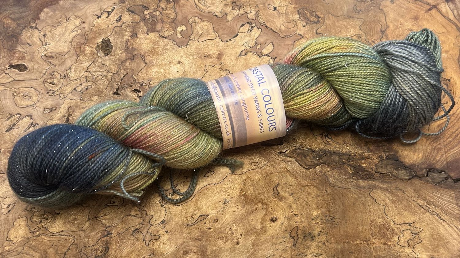 4ply Superwash Merino with Nylon and Silver Stellina Sparkle 4ply Superwash Merino with Nylon and Silver Stellina Sparkle