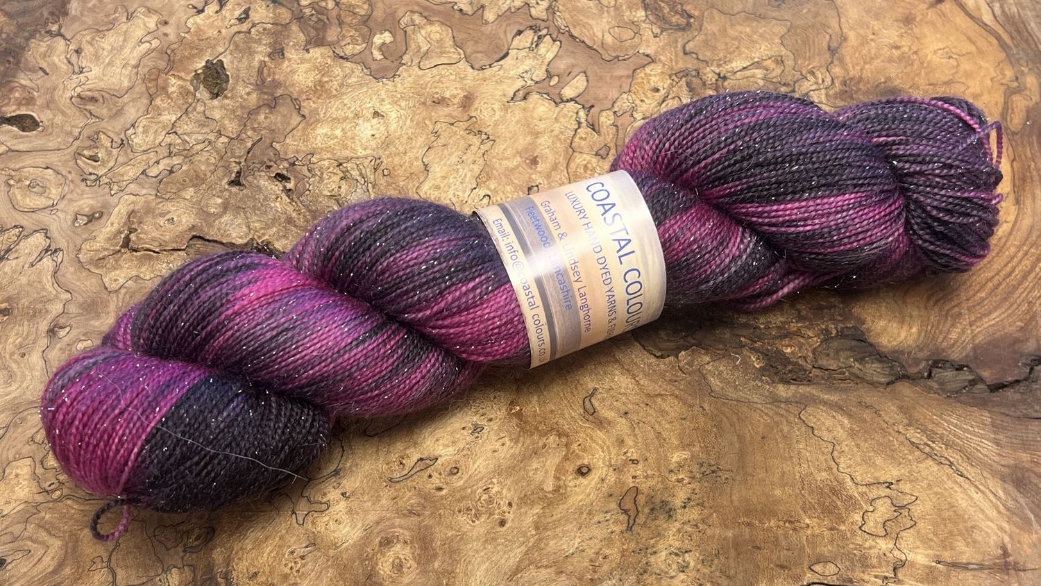 4ply Superwash Merino with Nylon and Silver Stellina Sparkle 4ply Superwash Merino with Nylon and Silver Stellina Sparkle