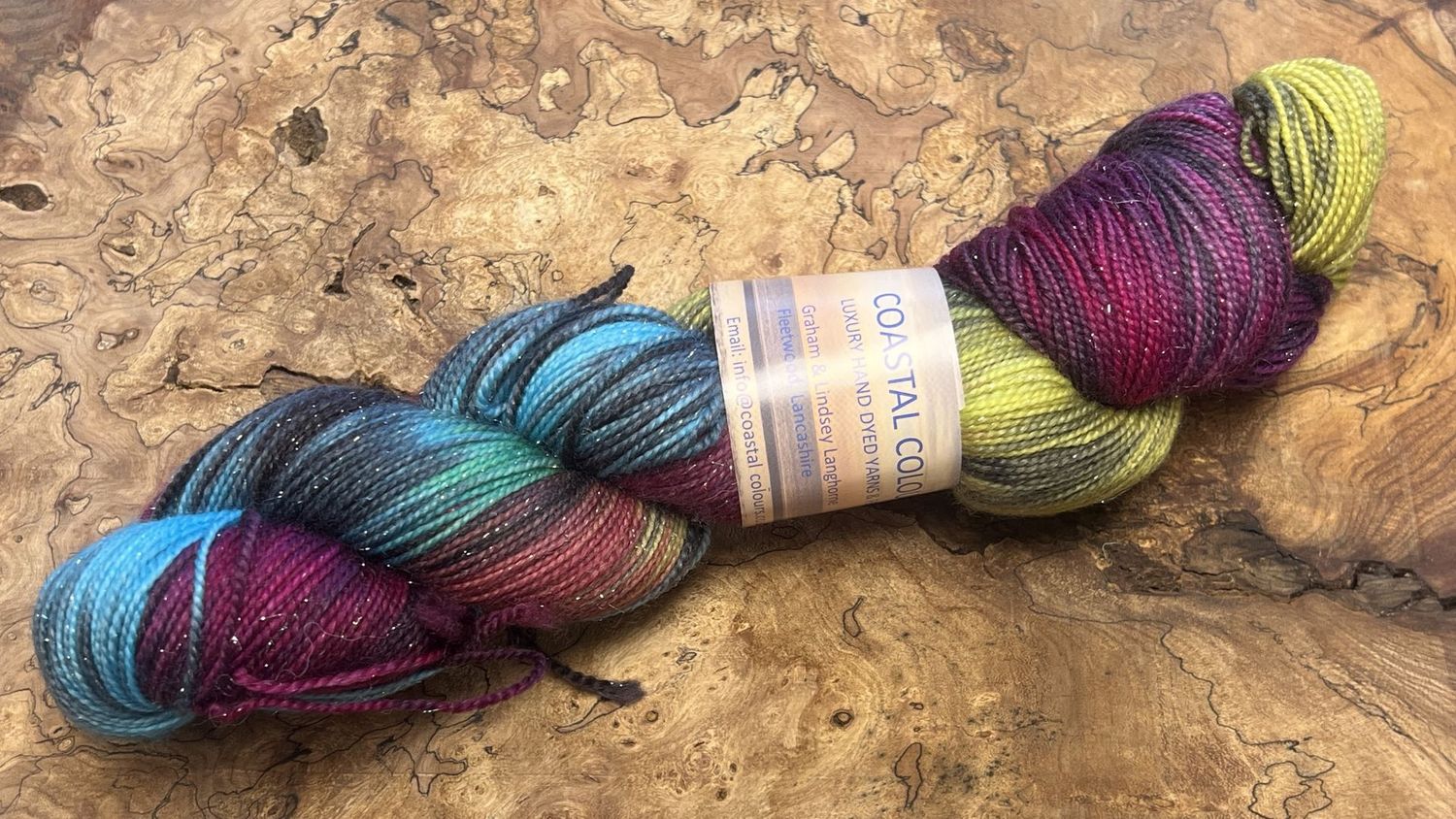 4ply Superwash Merino with Nylon and Silver Stellina Sparkle 4ply Superwash Merino with Nylon and Silver Stellina Sparkle