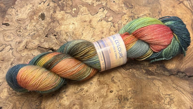 4ply Superwash Merino with Nylon and Silver Stellina Sparkle 4ply Superwash Merino with Nylon and Silver Stellina Sparkle