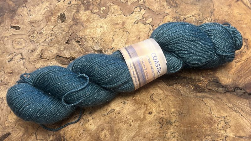 4ply Superwash Merino with Nylon and Silver Stellina Sparkle 4ply Superwash Merino with Nylon and Silver Stellina Sparkle