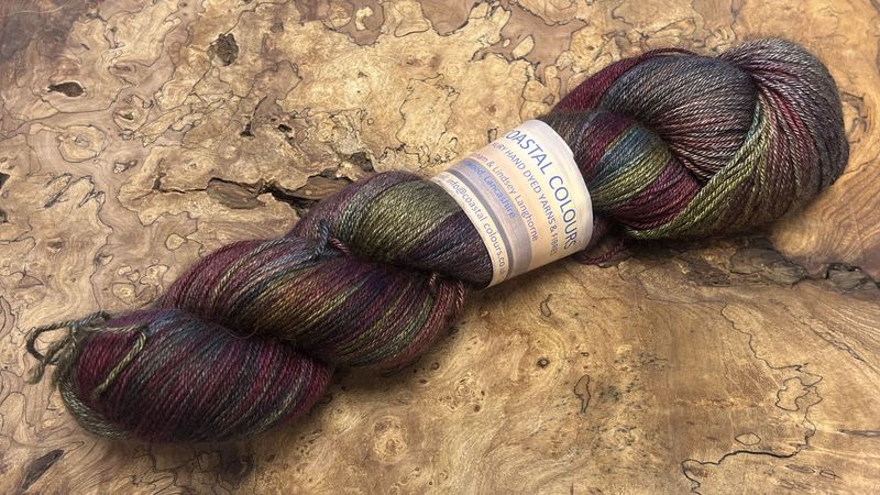 4ply Mulberry Silk and Yak Down