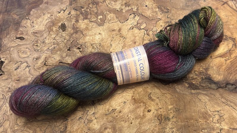4ply Mulberry Silk and Yak Down