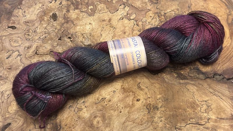 4ply Mulberry Silk and Yak Down