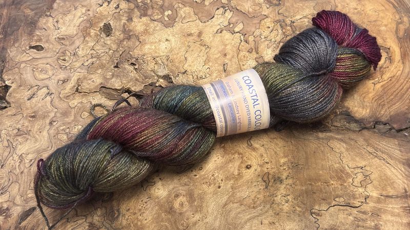 4ply Mulberry Silk and Yak Down