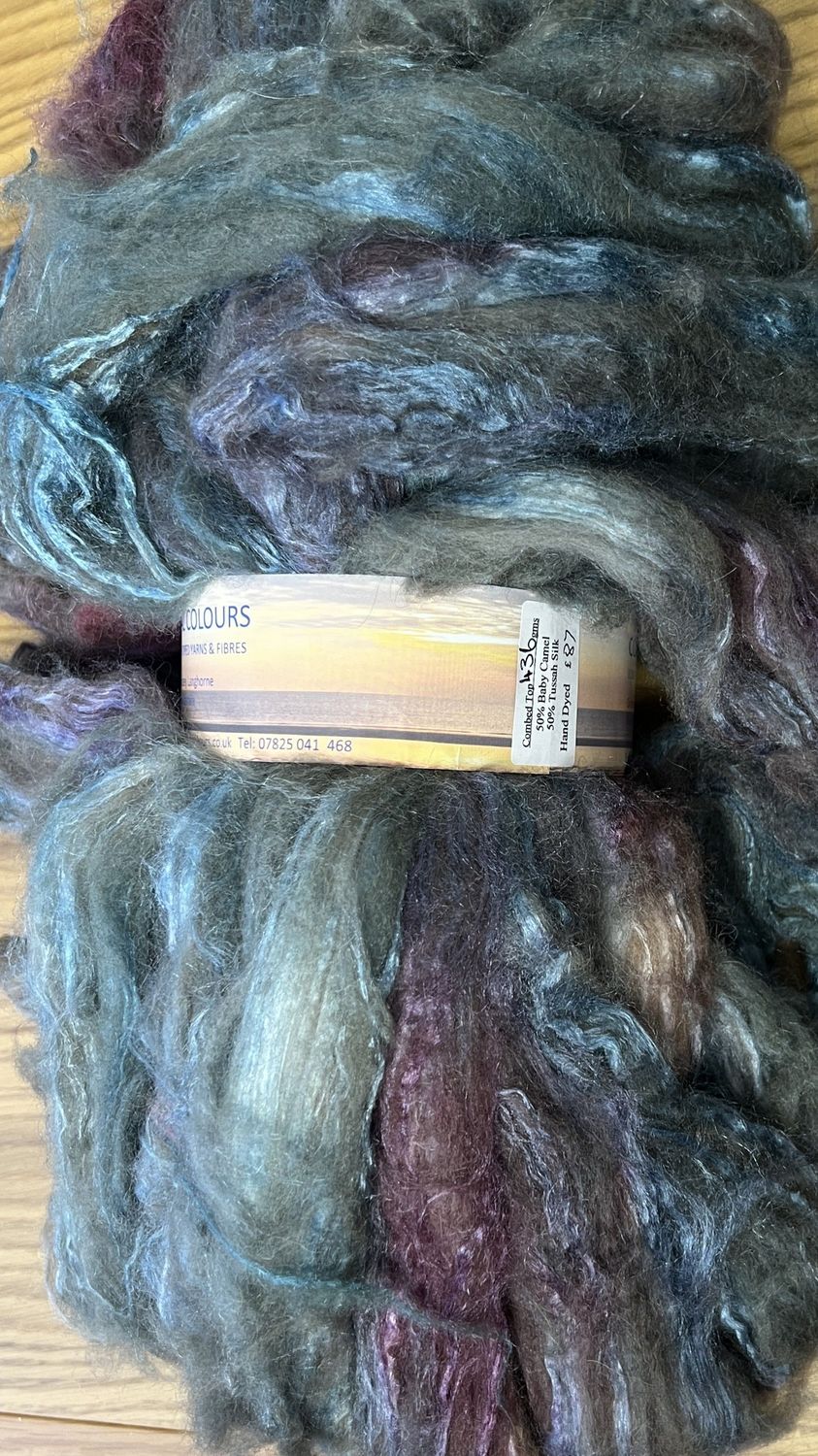 Tussah Silk and Baby Camel Top Tussah Silk and Baby Camel Top