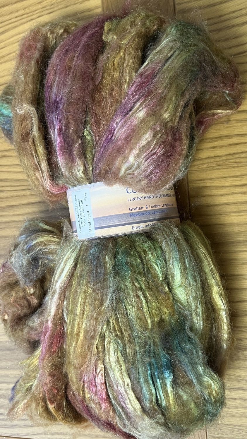 Tussah Silk and Baby Camel Top Tussah Silk and Baby Camel Top