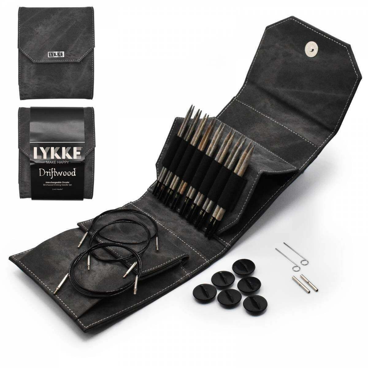 Lykke Circular Interchangeable Starter Set 5 Lykke Circular Interchangeable Starter Set 5"Driftwood