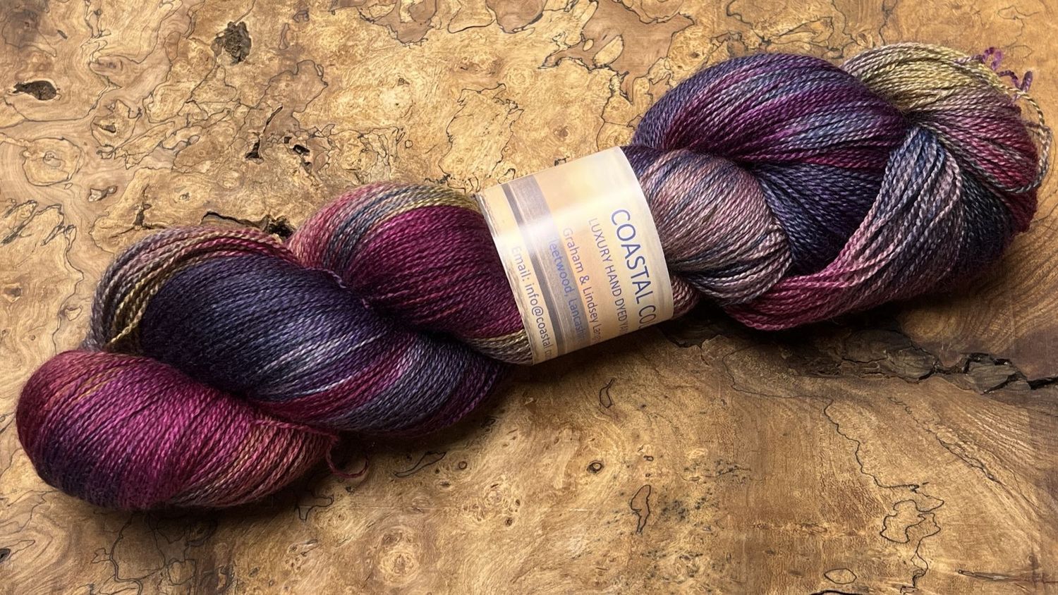 ​60% Superwash Merino Wool 20% Silk 20% Yak 2ply Lace
