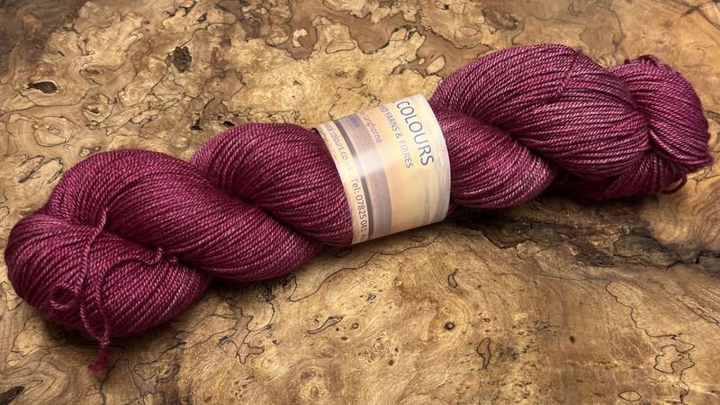 4ply Superwash Merino Mulberry Silk and Yak