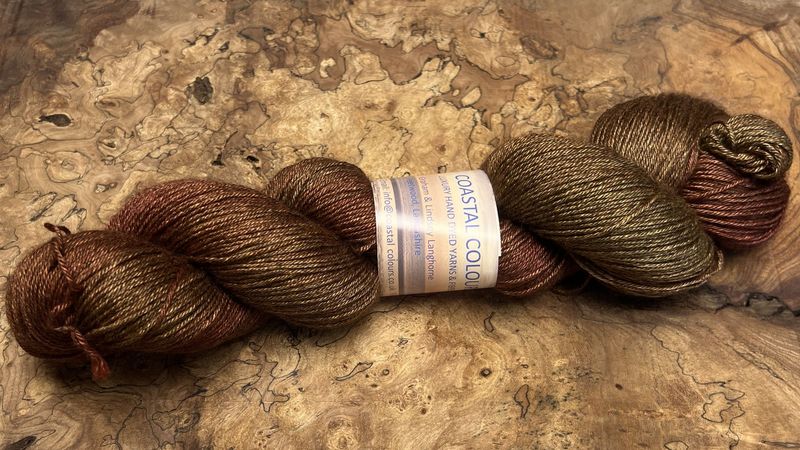 4ply Mulberry Silk and Yak Down